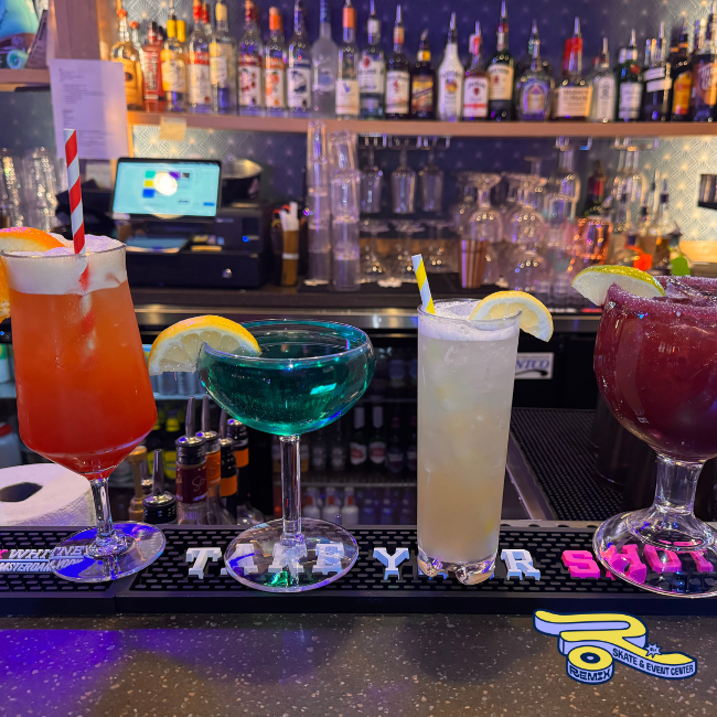 Food and drinks at Remix